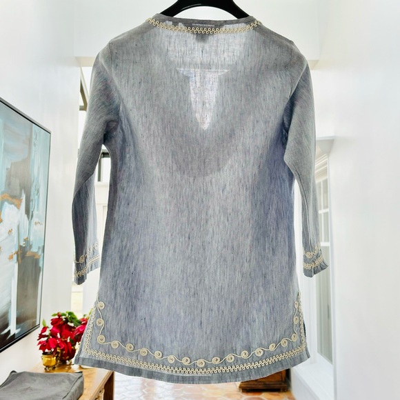 Vineyard Vines Linen Tunic - Picture 2 of 4